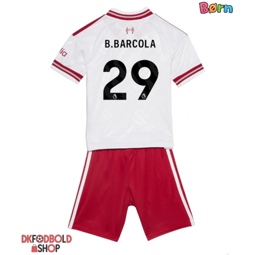 Liverpool Bradley Barcola #29 Udebanesæt Børn 2026-27 Kort ærmer (+ korte bukser)
